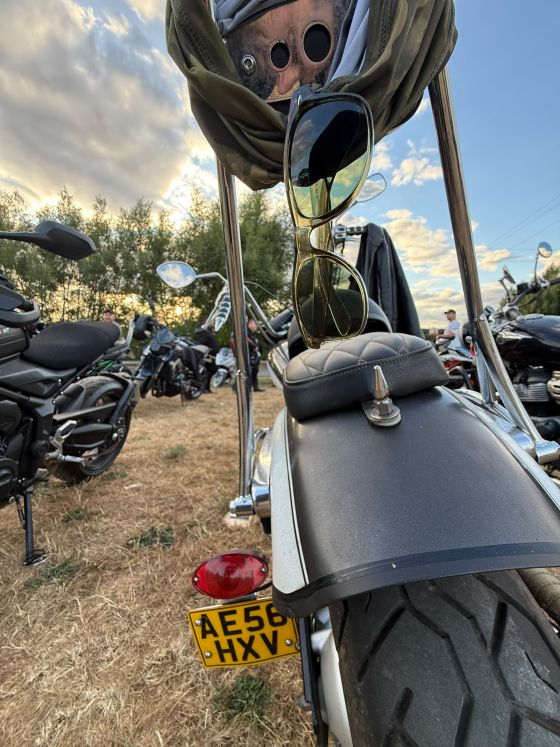 Biker Grove motorcycle club photo album cover